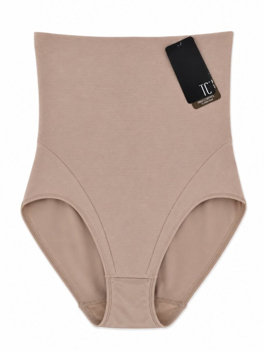 TC Fine Shapewear size XL Firm Control Nude Beige High-Waist No-slip